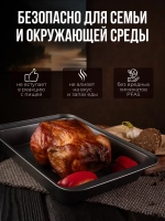 Набор противней для духовки антипригарный 42х29, 37,5х25,5