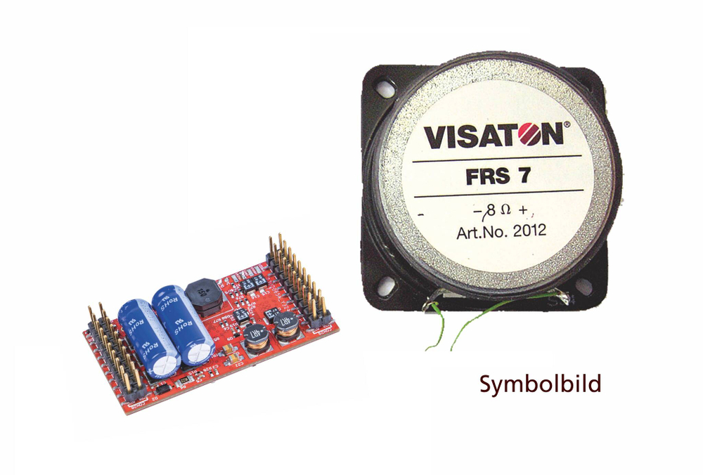 G Звуковой декодер для BR 80 + динамик