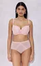 Трусы-слип Glossy Iris Classic Beige/Pink