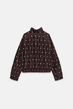 БОМБЕР В ГОРОШЕК — ZARA