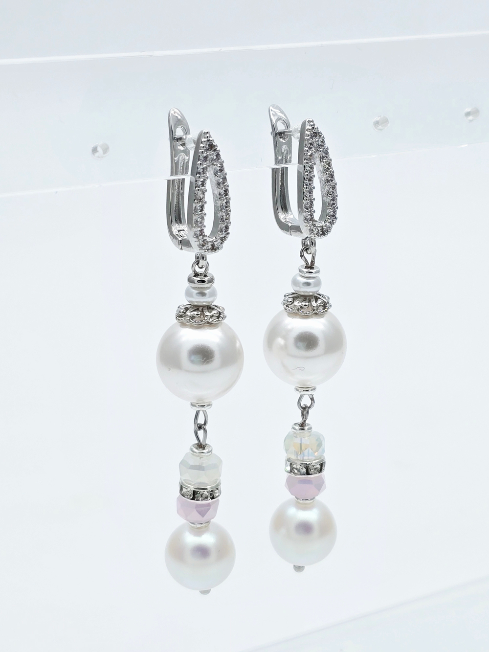 91004271 Серьги Selena Pearls