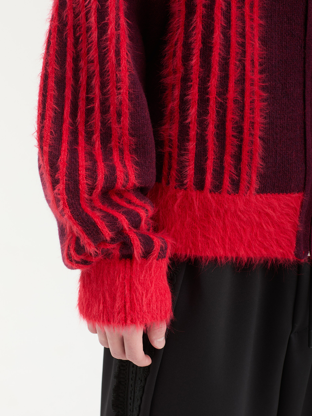 Мужская Толстовка Fluffy Column Chenille Reversible Zip Thru