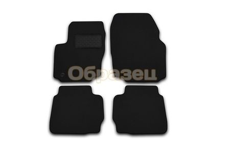 Коврики в салон FORD S-max 2006->, мв., 4 шт. (5 мест) (текстиль)