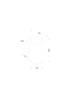 Настенный светильник (бра) Technical C068WL-01W