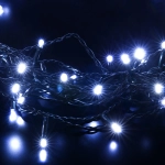 Гирлянда занавес на ель белый 0,45*1,5м IP20 200-003 белый, LED