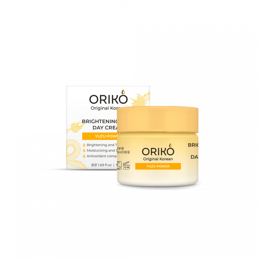 ORIKO Дневной крем для лица с экстрактом юдзу, выравнивающий тон кожи -Brightening care day cream with yuzu extract,50мл