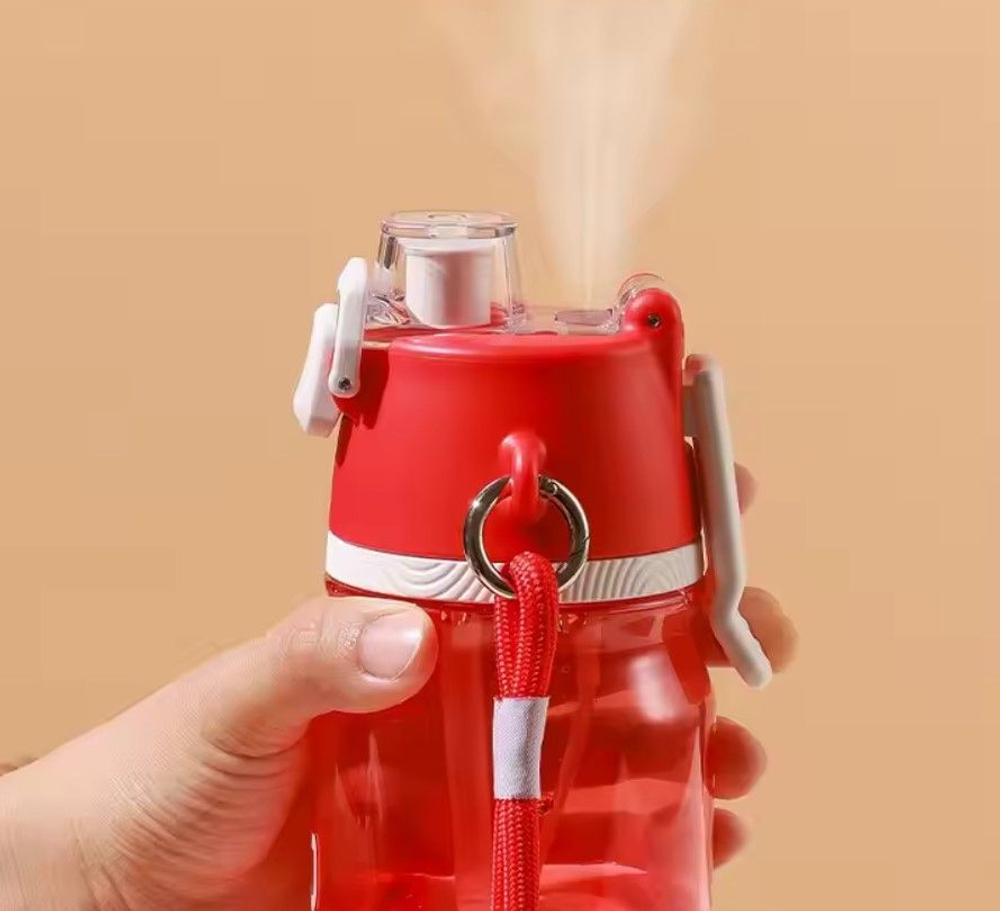 Спортивная бутылка для воды с распылителем PINKAH