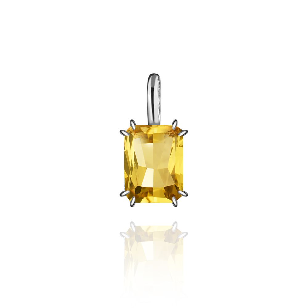 Подвеска Кристал Классик с цитрином / Crystal Classic