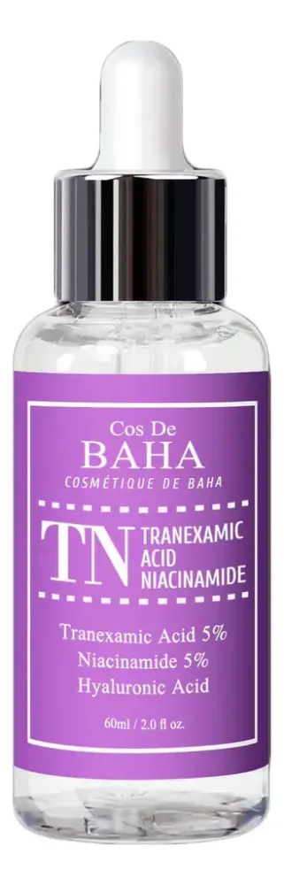Cos de Baha Осветляющая Сыворотка для лица с транексамовой кислотой и ниацинамидом -Tranexamic Serum 60мл