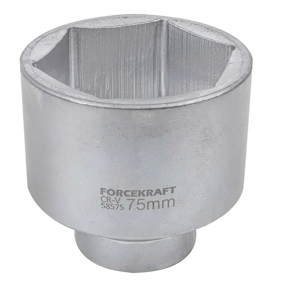 Головка 75мм 1''6гр. FORCEKRAFT FK-58575
