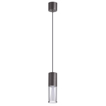 7143/4L HIGHTECH ODL26 513 светильник темный никель/акрилл/металл IP20 LED 4W 280Лм 3000K 180° 220V DEFANCE
