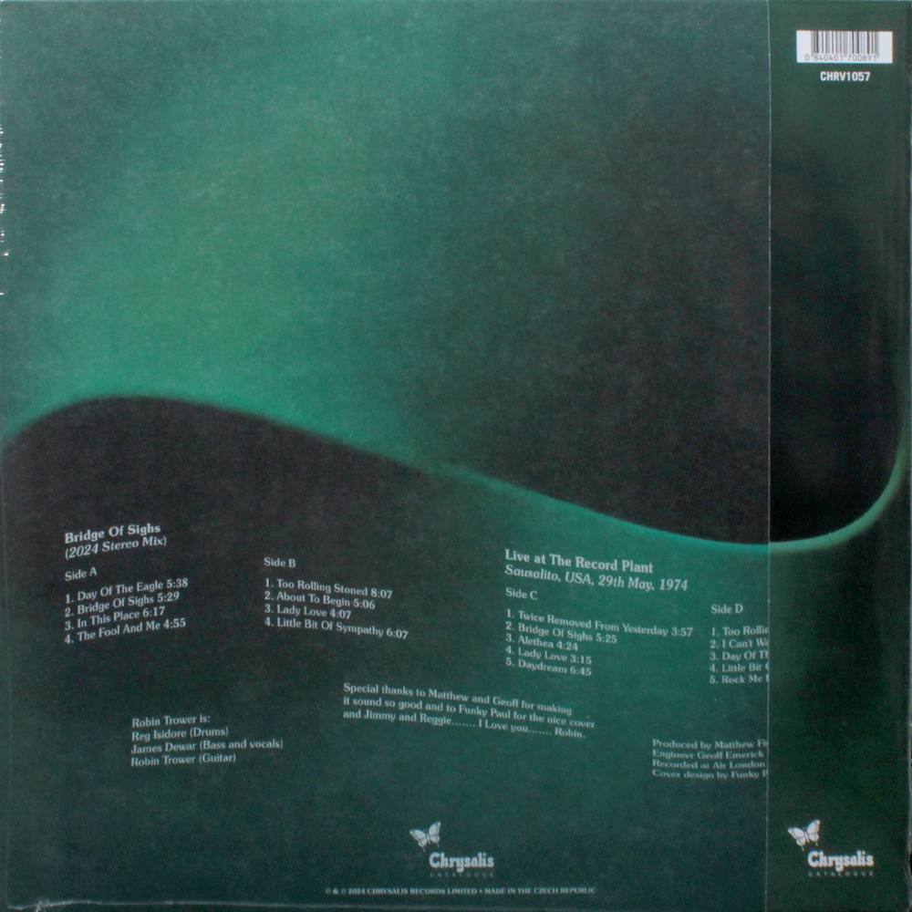 Robin Trower / Bridge Of Sighs (50th Anniversary Edition)(2LP)