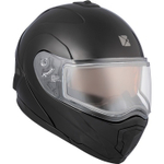 Шлем CKX TRANZ 1.5 AMS SOLID EDL,черный, двойная линза с электроподогревом