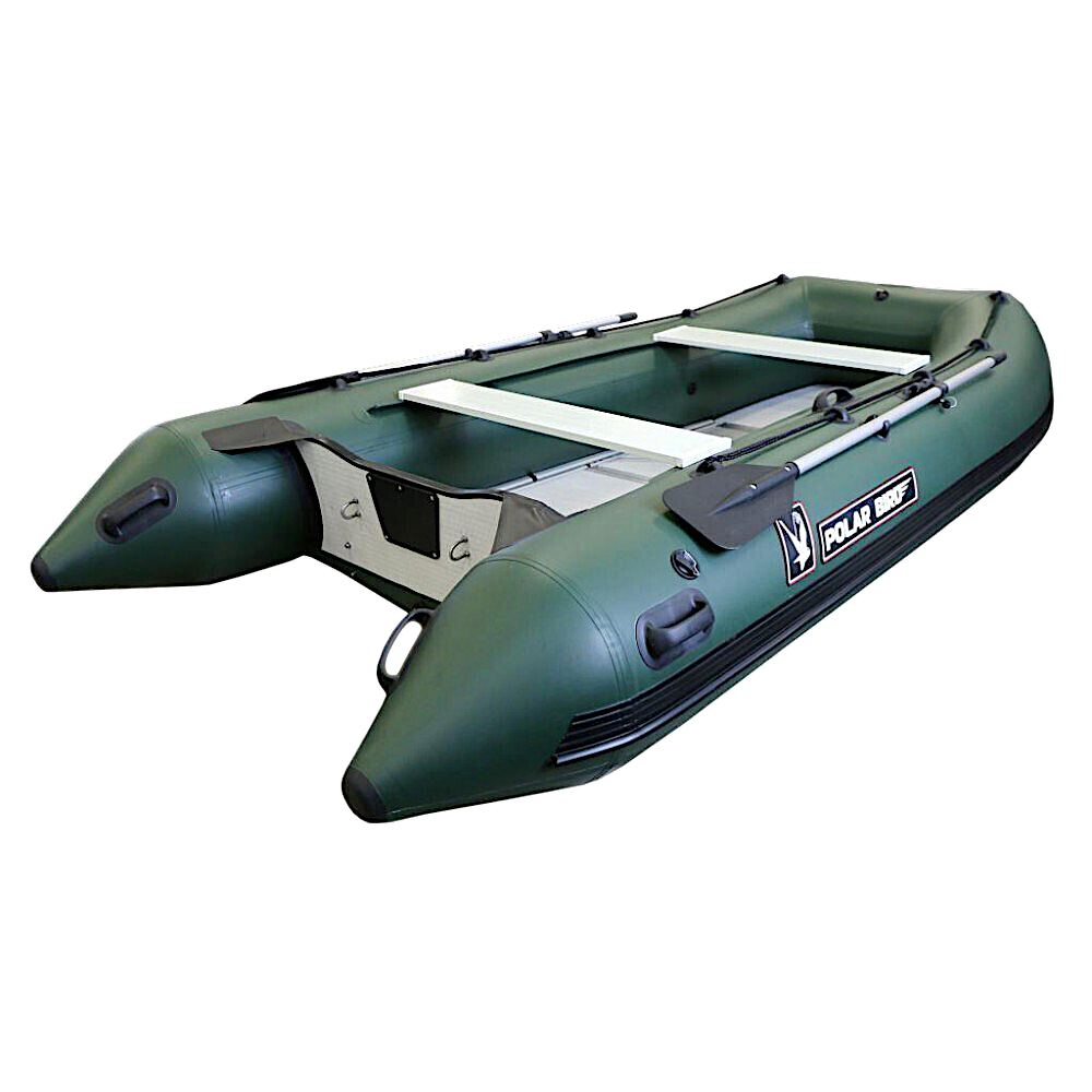 Лодка ПВХ Polar Bird Орлан PB-450E New Eagle пол-стеклокомпозит -