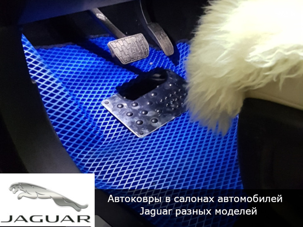 Автоковрики с бортами для Jaguar S-Type