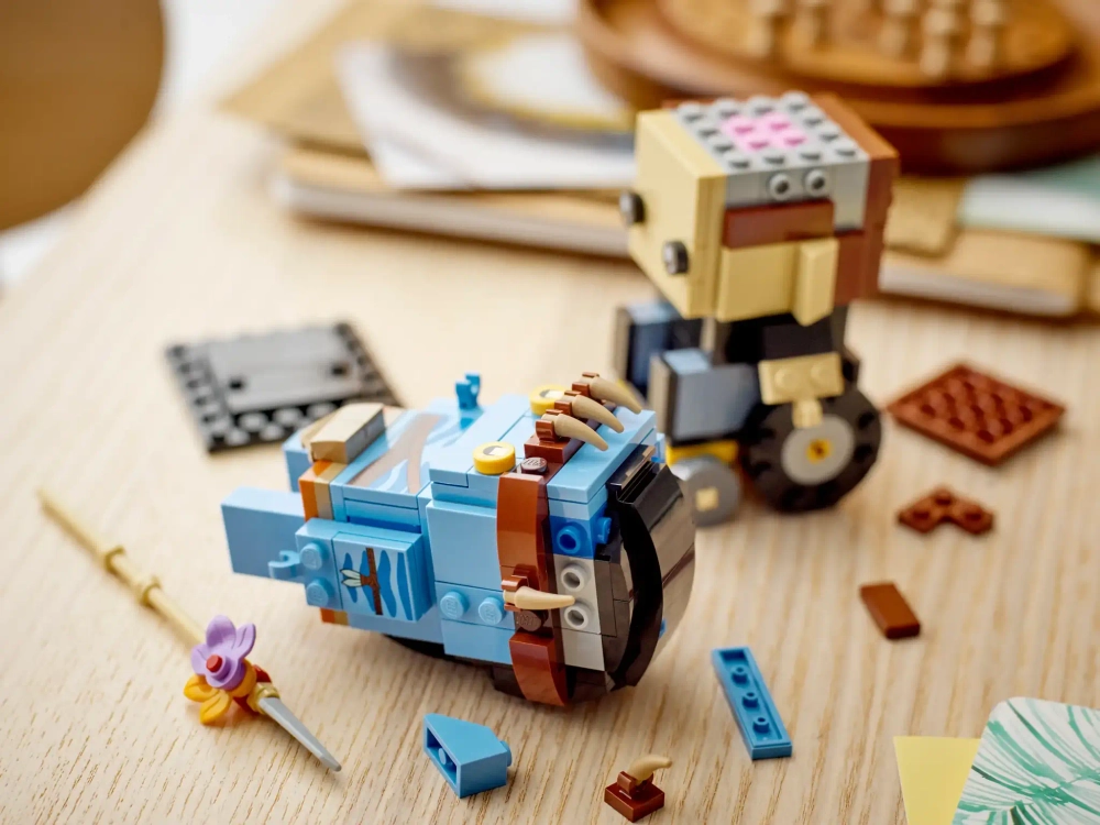 Конструктор LEGO BrickHeadz 40554 Avatar: Джейк Салли и его Аватар