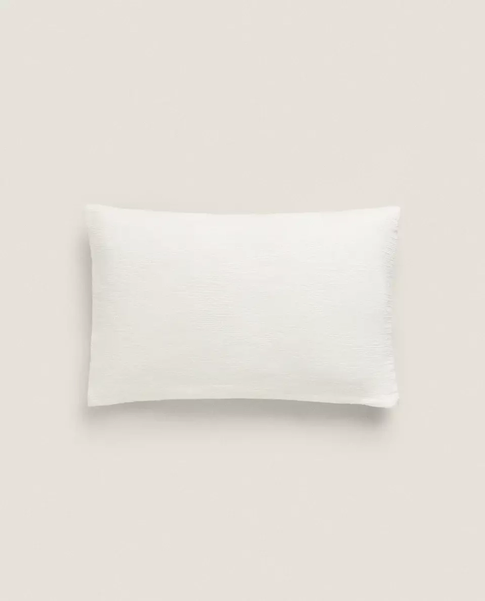 ZARA HOME РЕЛЬЕФНЫЙ ЛЬНЯНОЙ ЧЕХОЛ ДЛЯ ДЕКОРАТИВНОЙ ПОДУШКИ
