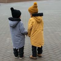 Парка утепленная "Мрамор"