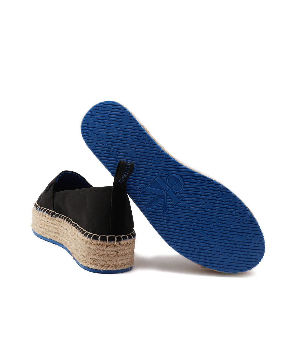 эспадрильи flatform CALVIN KLEIN JEANS - черный(YW0YW00989)