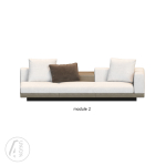 Connery sofa by Minotti Set 4 module 2