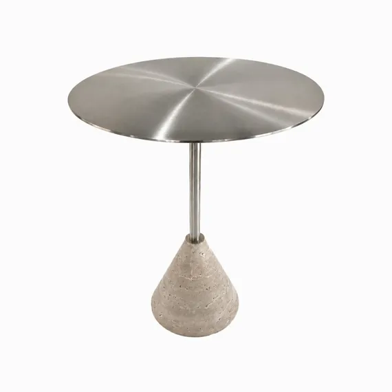 Кофейный столик Solo Marble диаметр 40