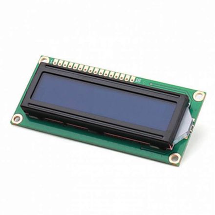 ЖК индикатор 16х2 символов (синий) 16pin