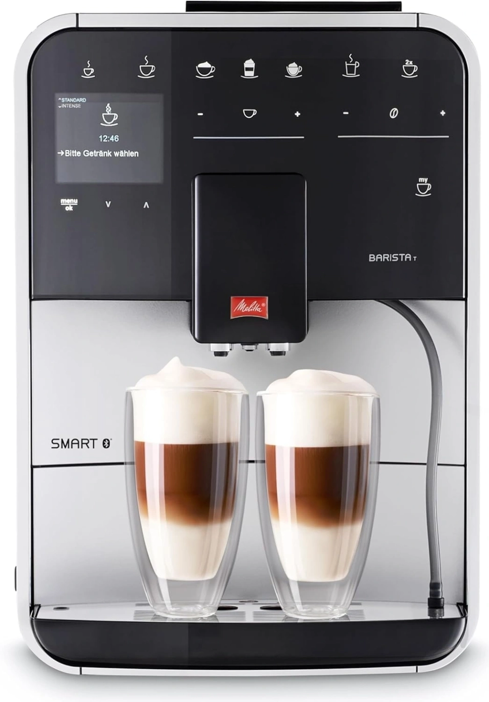 Кофемашина Melitta F831-101 1450Вт серебристый