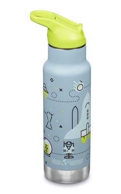 Детская термобутылка Klean Kanteen Insulated Kid Classic Flip Sport 12oz (355 мл) Launch Plan