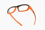 Спортивные очки с диоптриями Demetz Softness R / Orange Black / для подростков старше 10 лет