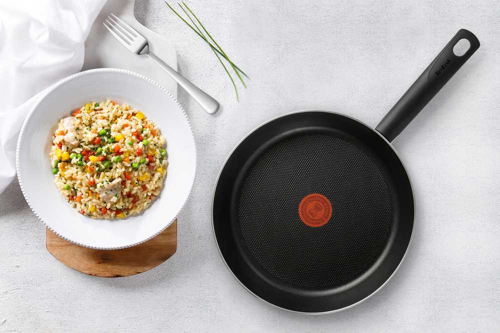 Сковорода Tefal Pure Red 22 см 04214122