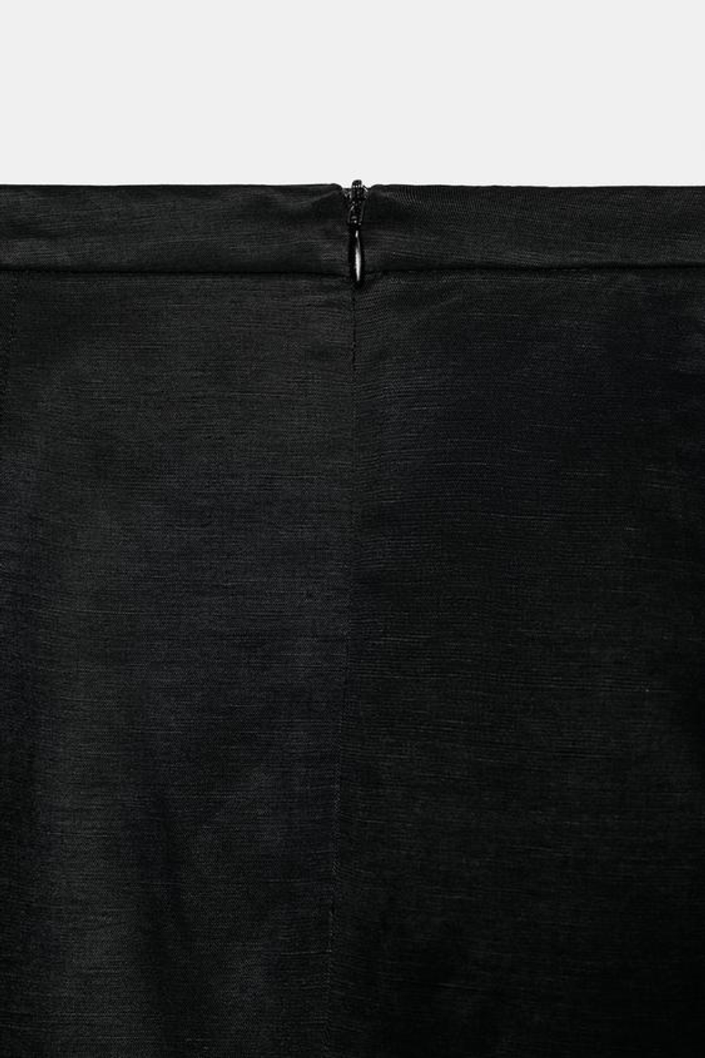 ZARA ЮБКА С КРУЖЕВОМ — ZW COLLECTION, ЧЕРНЫЙ