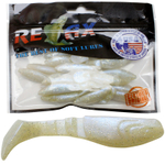 Мягкая силиконовая приманка риппер RELAX KOPYTO BLS 2,5, 6,2cm 4,7g цвет S043 (Blue Pearl-silver Glitter) 1 уп. по 15 шт.