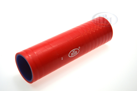 Патрубок радиатора нижний (D= 42 mm, L= 170 mm) МАЗ красный MVQ (4370-1303027) ПТП