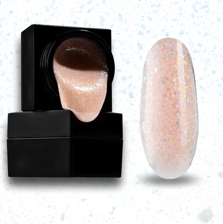 Monami Smart Ice Gel - Гель моделирующий светоотражающий 02, 15гр