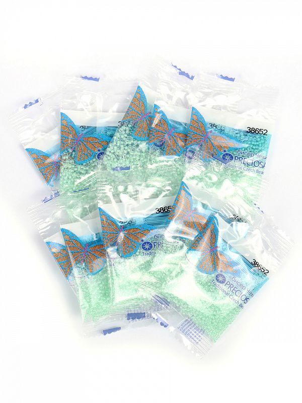 Бисер Preciosa 10/0 (2.3 мм), 50 г (10х5 г), цв. 38652, PR.38652