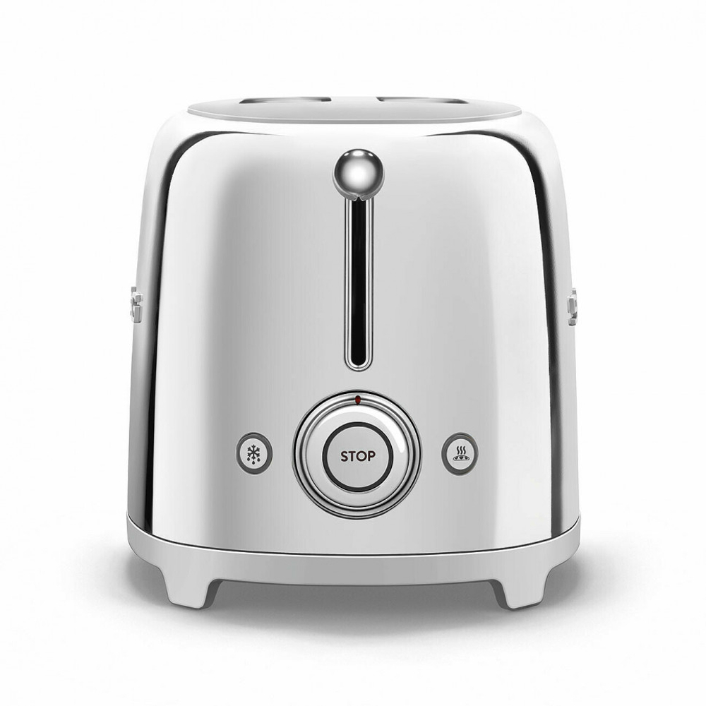 Тостер Smeg Стиль 50-х годов для 2 тостов хром