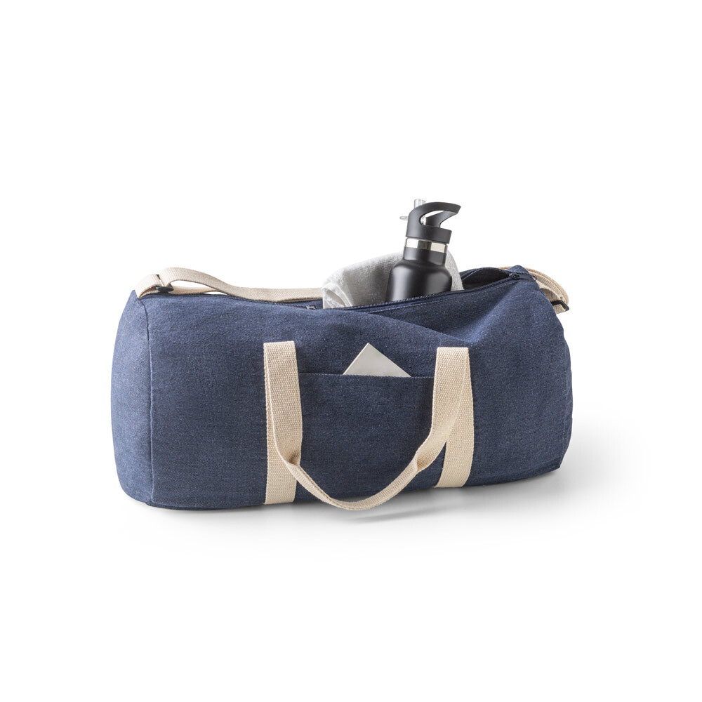 DENIM BAG. Спортивная сумка из джинса (300 g/m²)