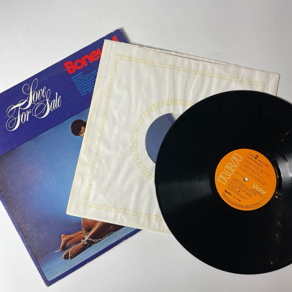 Винтажная виниловая пластинка LP Boney M Бони М Love For Sa le (Мексика 1977)