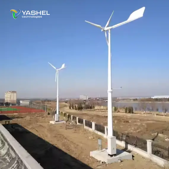 Горизонтальный ветрогенератор 10кВт YASHEL DMWT-10KW