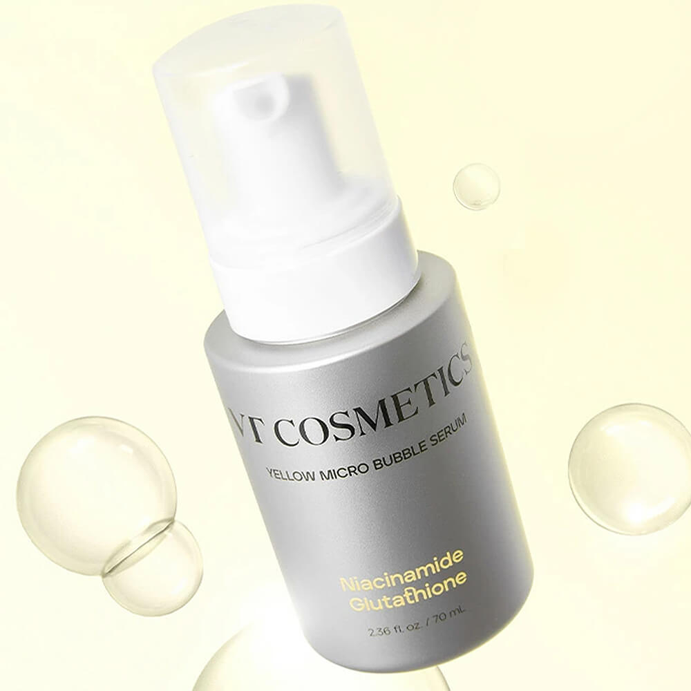 VT Cosmetics Пузырьковая сыворотка с ниацинамидом VT Cosmetics Niacinamide Glutathione Yellow Micro Bubble Serum, 70 МЛ