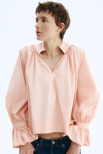 Хлопковая блузка из поплина - H&M