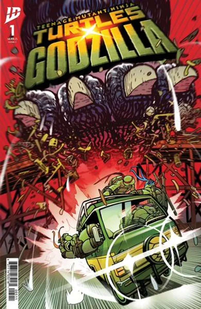 Teenage Mutant Ninja Turtles x Godzilla #1 (Cover C)
