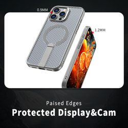 Прозрачный чехол Mesh Pro Magnetic Case для iPhone 16 Pro