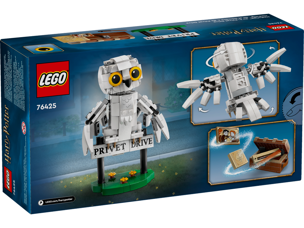 Конструктор Лего Гарри Поттер Букля на Тисовой улице, дом №4 | LEGO Harry Potter 76425 - 337 деталей (7+)