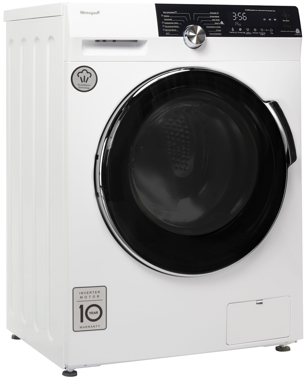 Стиральная машина Weissgauff WM 4947 DC Inverter Steam