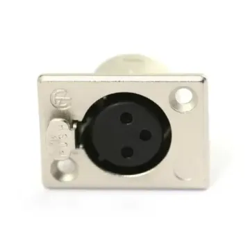 Neutrik NC3FP-1 панельный разъем XLR female