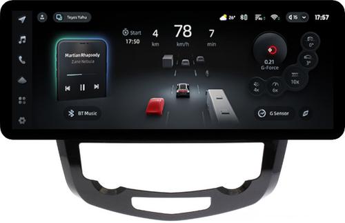 Магнитола для Nissan Qashqai J11 / X-Trail T32 / 2013-2022 (климат, рамка большая, без штатного 360) - Teyes CC4PRO монитор 12.3" 2K QLED + рамка 10, Android 13, Быстрейшая, Snapdragon 778G, ИИ, CarPlay, DSP, 4G SIM-слот