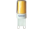 Лампа светодиодная General Lighting Systems GLDEN-G9-5-COB-220-6500, 10 шт./уп