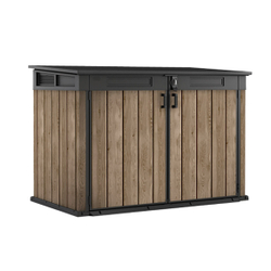 Уличный ящик пластиковый Keter Horizontal ashwood 2020 л