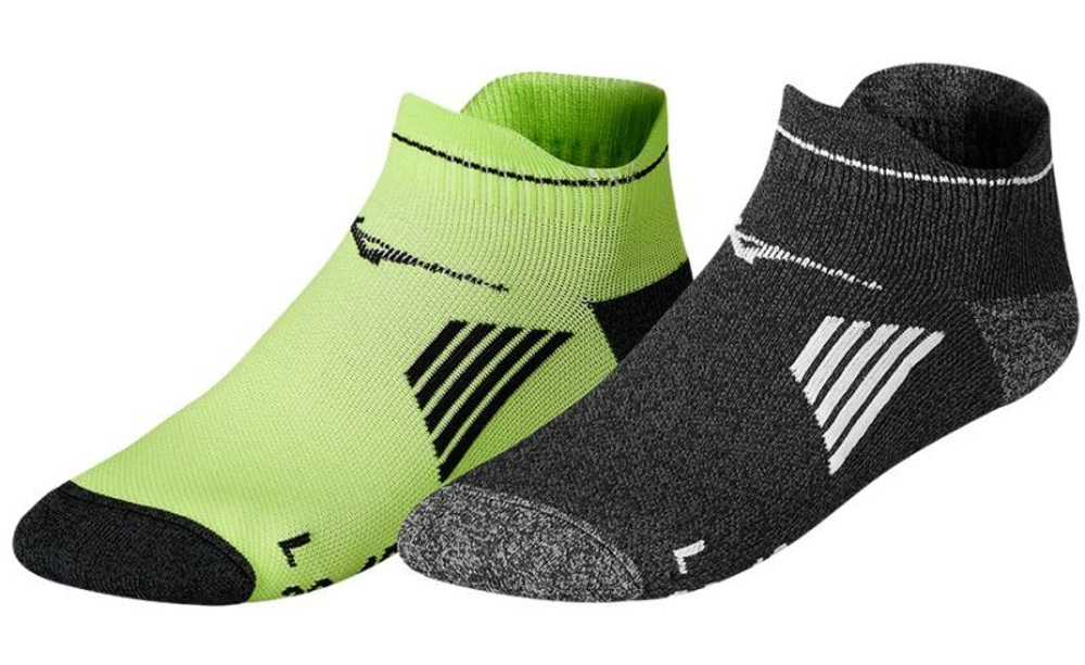 Теннисные носки Mizuno Active Training Mid 2P - разноцветный